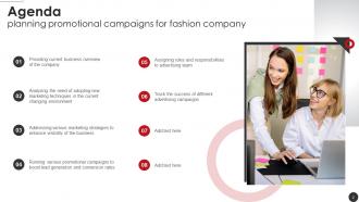 Planning Promotional Campaigns For Fashion Company Powerpoint Presentation Slides Strategy CD V Aesthatic Colorful