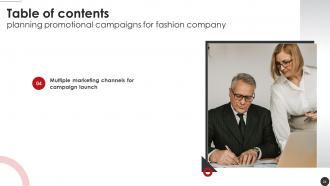 Planning Promotional Campaigns For Fashion Company Powerpoint Presentation Slides Strategy CD V Colorful Impressive