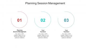 Planning session management ppt powerpoint presentation professional themes cpb