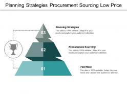 Planning strategies procurement sourcing low price strategy business demand cpb