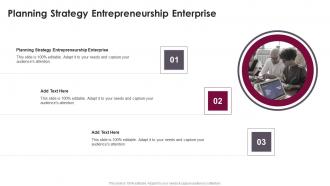 Planning Strategy Entrepreneurship Enterprise In Powerpoint And Google Slides Cpb