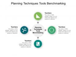 Planning techniques tools benchmarking ppt powerpoint presentation slide cpb