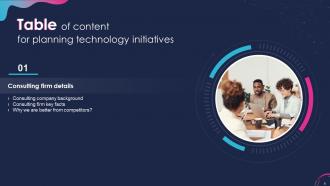 Planning Technology Initiatives Powerpoint Presentation Slides Best Attractive