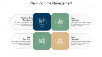 Planning time management ppt powerpoint presentation show slide cpb
