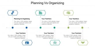 Planning vs organizing ppt powerpoint presentation outline mockup cpb