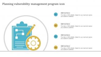 Planning Vulnerability Management Program Icon