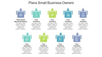 Plans small business owners ppt powerpoint presentation show portrait cpb