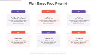 Plant Based Food Pyramid In Powerpoint And Google Slides Cpb