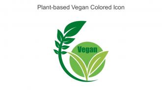 Plant Based Vegan Colored Icon In Powerpoint Pptx Png And Editable Eps Format