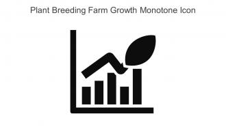 Plant Breeding Farm Growth Monotone Icon In Powerpoint Pptx Png And Editable Eps Format