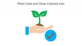 Plant Care And Grow Colored Icon In Powerpoint Pptx Png And Editable Eps Format