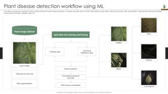 Plant Disease Detection Workflow Machine Learning Applications Ppt ...