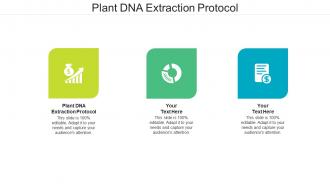 Plant dna extraction protocol ppt powerpoint presentation icon brochure cpb