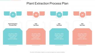 Plant Extraction Process Plan In Powerpoint And Google Slides Cpb