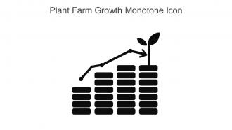 Plant Farm Growth Monotone Icon In Powerpoint Pptx Png And Editable Eps Format
