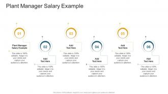 Plant Manager Salary Example In Powerpoint And Google Slides Cpb