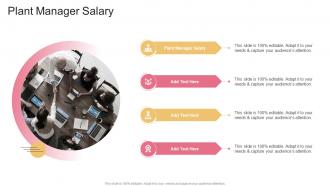 Plant Manager Salary In Powerpoint And Google Slides Cpb