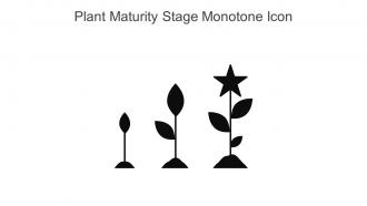 Plant Maturity Stage Monotone Icon In Powerpoint Pptx Png And Editable Eps Format
