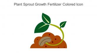 Plant Sprout Growth Fertilizer Colored Icon In Powerpoint Pptx Png And Editable Eps Format