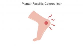 Plantar Fasciitis Colored Icon In Powerpoint Pptx Png And Editable Eps Format