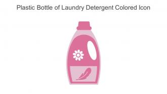 Plastic Bottle Of Laundry Detergent Colored Icon In Powerpoint Pptx Png And Editable Eps Format