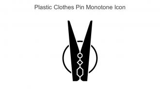 Plastic Clothes Pin Monotone Icon In Powerpoint Pptx Png And Editable Eps Format