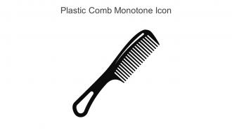 Plastic Comb Monotone Icon In Powerpoint Pptx Png And Editable Eps Format