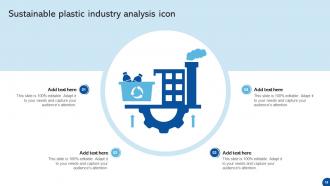 Plastic Industry Analysis Powerpoint Ppt Template Bundles Images Content Ready
