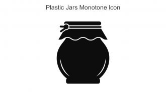 Plastic Jars Monotone Icon In Powerpoint Pptx Png And Editable Eps Format