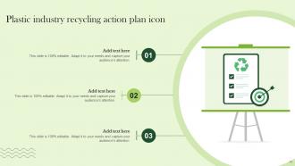 Plastics Industry Recycling Action Plan Powerpoint Ppt Template Bundles Graphical Unique