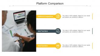 Platform Comparison Ppt Powerpoint Presentation Styles Guidelines Cpb