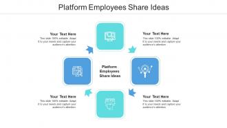 Platform employees share ideas ppt powerpoint presentation slides graphics download cpb