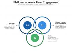Platform increase user engagement ppt powerpoint presentation infographics skills cpb