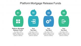 Platform mortgage release funds ppt powerpoint presentation layouts file formats cpb