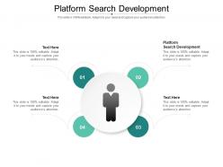 Platform search development ppt powerpoint presentation summary design inspiration cpb