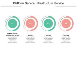 Platform service infrastructure service ppt powerpoint presentation outline background images cpb