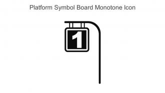 Platform Symbol Board Monotone Icon In Powerpoint Pptx Png And Editable Eps Format