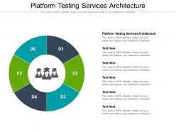 Platform testing services architecture ppt powerpoint presentation infographic template maker cpb