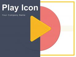 Play Icon Application Symbol Indicating Multimedia Containing