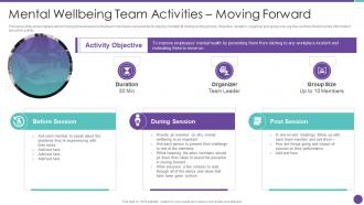 Playbook Employee Wellness Mental Wellbeing Team Activities Moving Forward