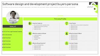 Playbook For Software Developer Software Design And Development Project Buyers