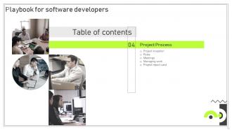 Playbook For Software Developers Powerpoint Presentation Slides