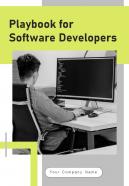 Playbook For Software Developers Report Sample Example Document