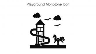 Playground Monotone Icon In Powerpoint Pptx Png And Editable Eps Format
