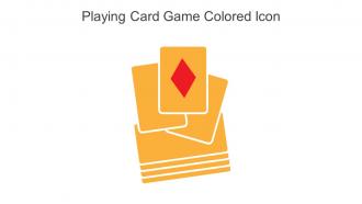 Playing Card Game Colored Icon In Powerpoint Pptx Png And Editable Eps Format