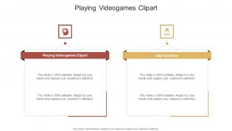 Playing Videogames Clipart In Powerpoint And Google Slides Cpb