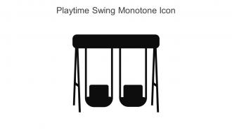 Playtime Swing Monotone Icon In Powerpoint Pptx Png And Editable Eps Format