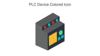 PLC Device Colored Icon In Powerpoint Pptx Png And Editable Eps Format