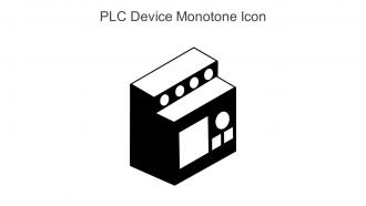 PLC Device Monotone Icon In Powerpoint Pptx Png And Editable Eps Format