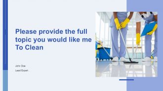 Please Provide The Full Topic You Would Like Me To Clean PPT Graphics AT